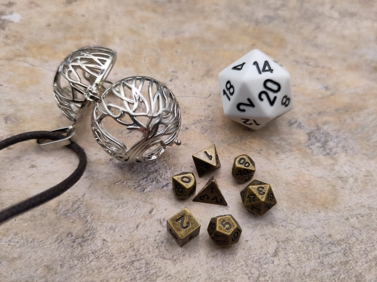 Silver Tree dice cage