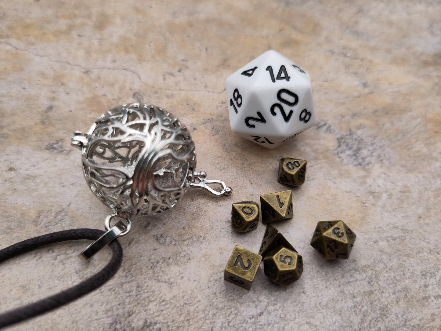 Silver Tree dice cage