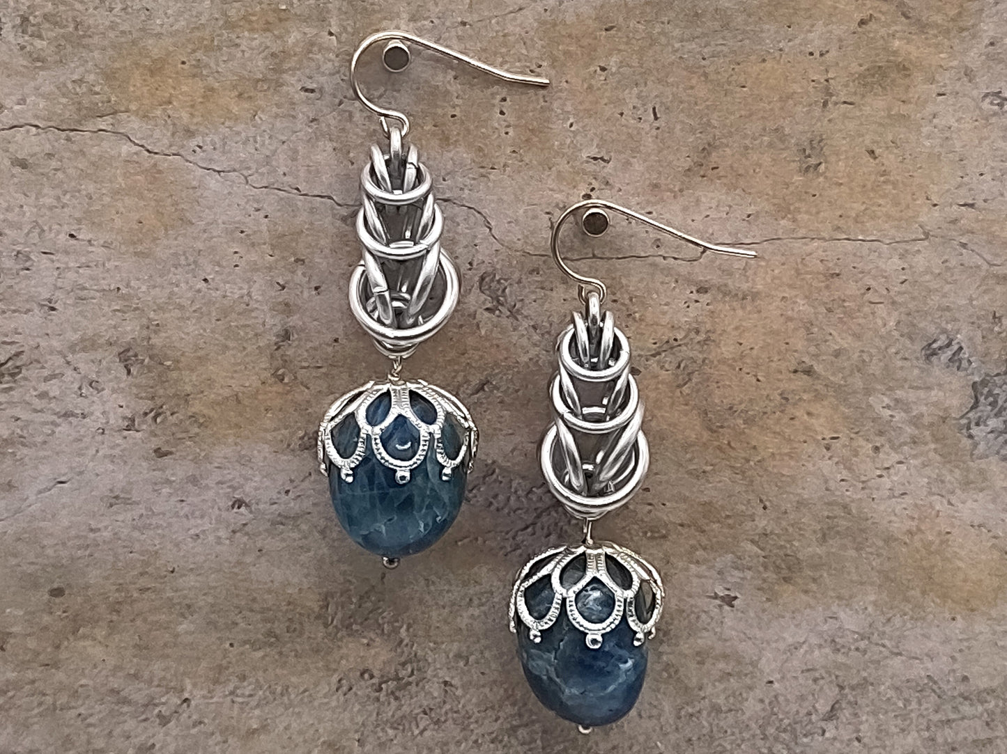 Faberge Inspired earrings