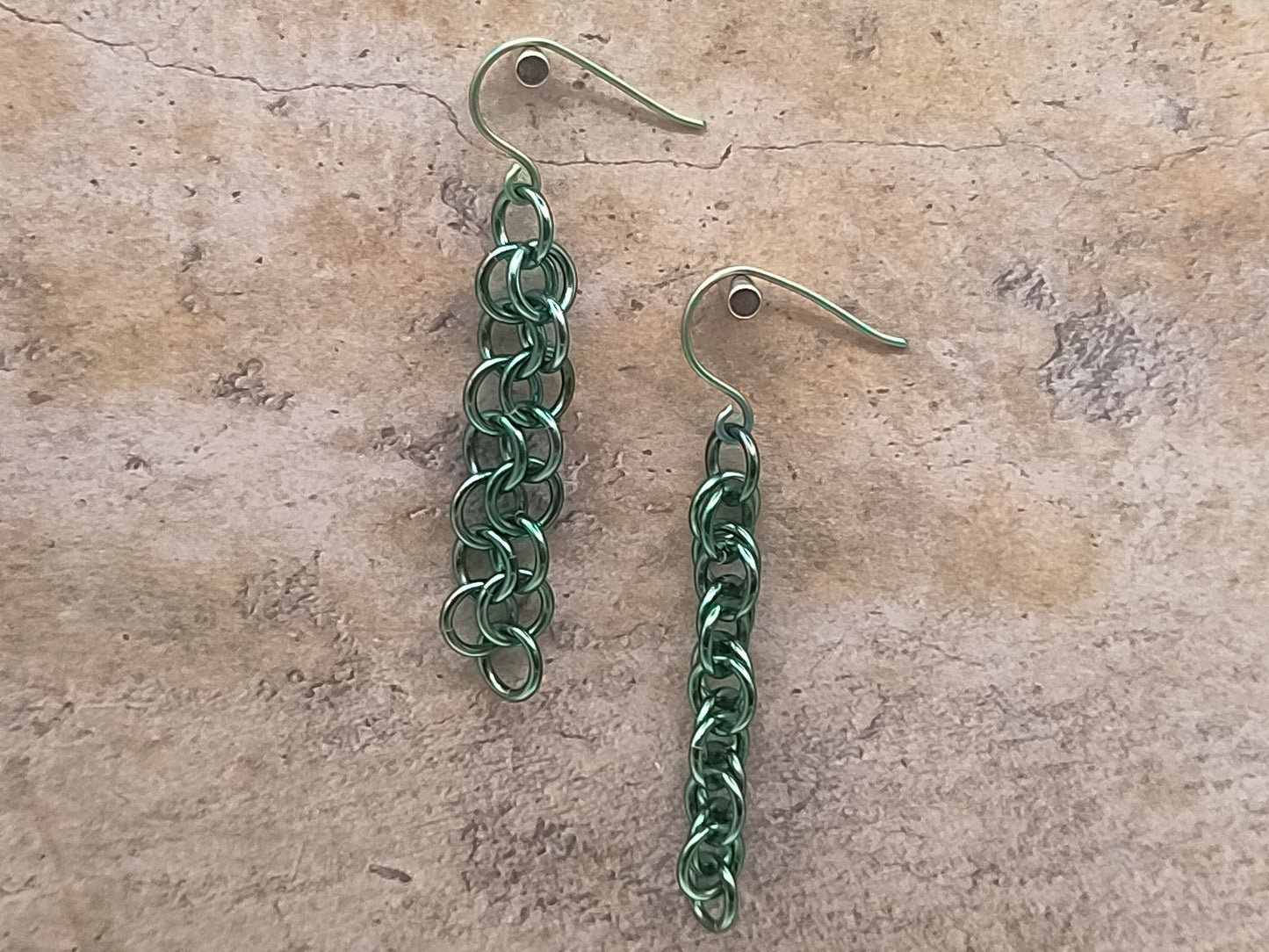 Hanging vine earrings