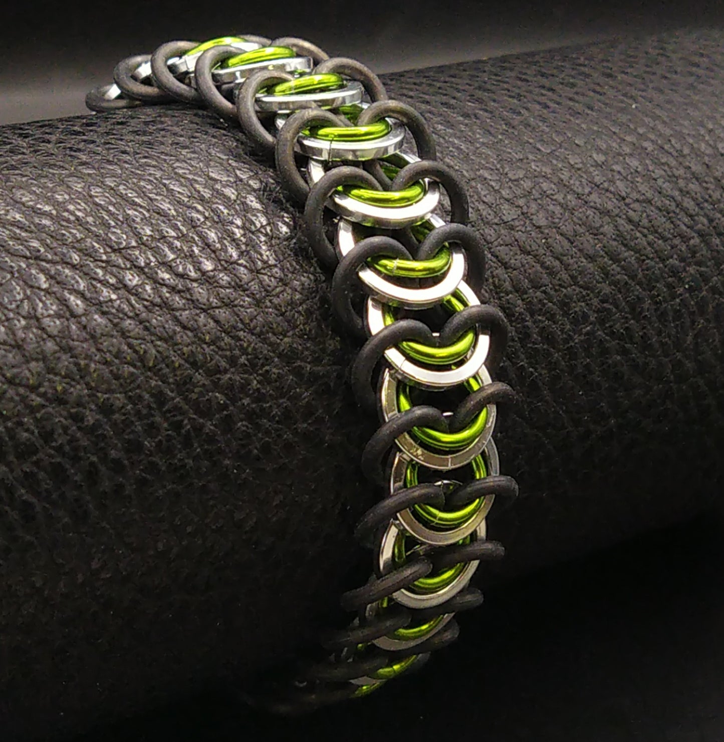 Focus bracelet – Aluminium stretch armband