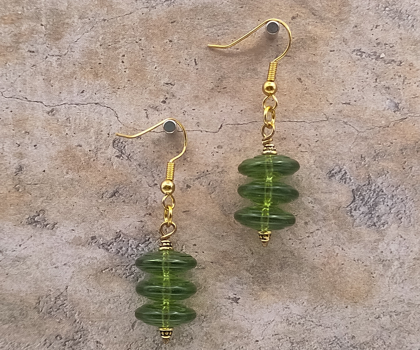 Glass Insulator - earrings