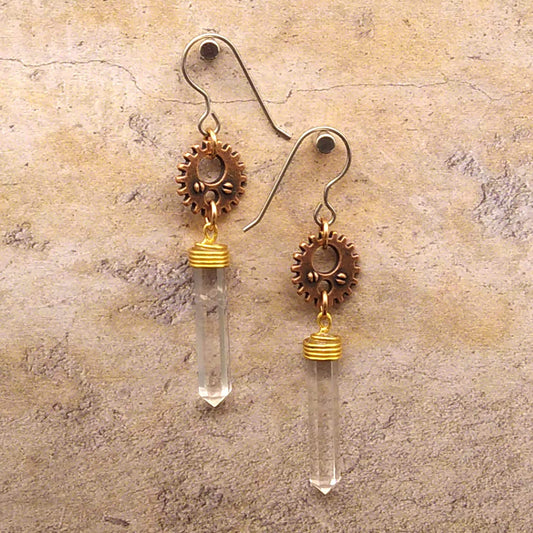 Charged Crystals earrings