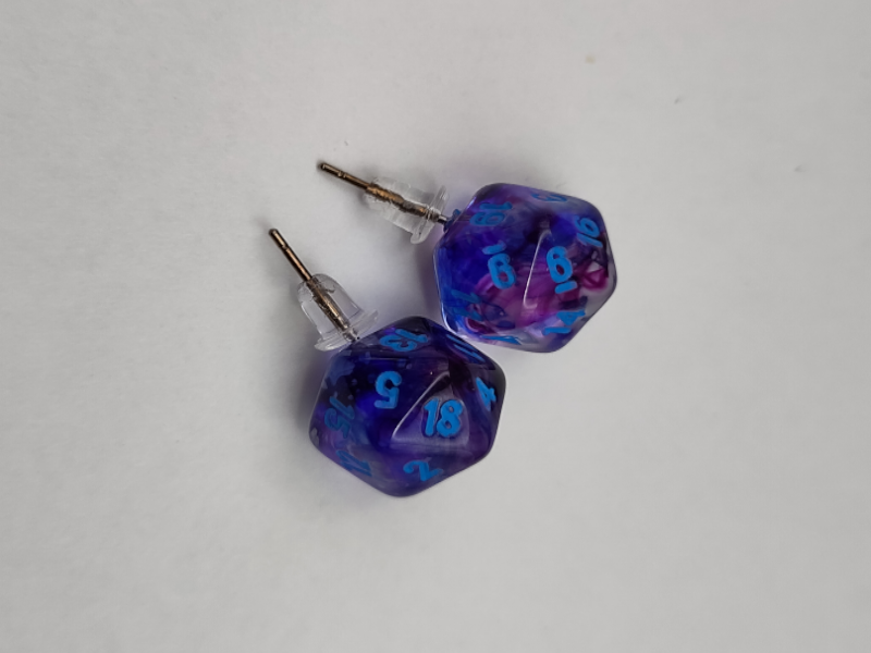 Chessex Mini Dice Earrings