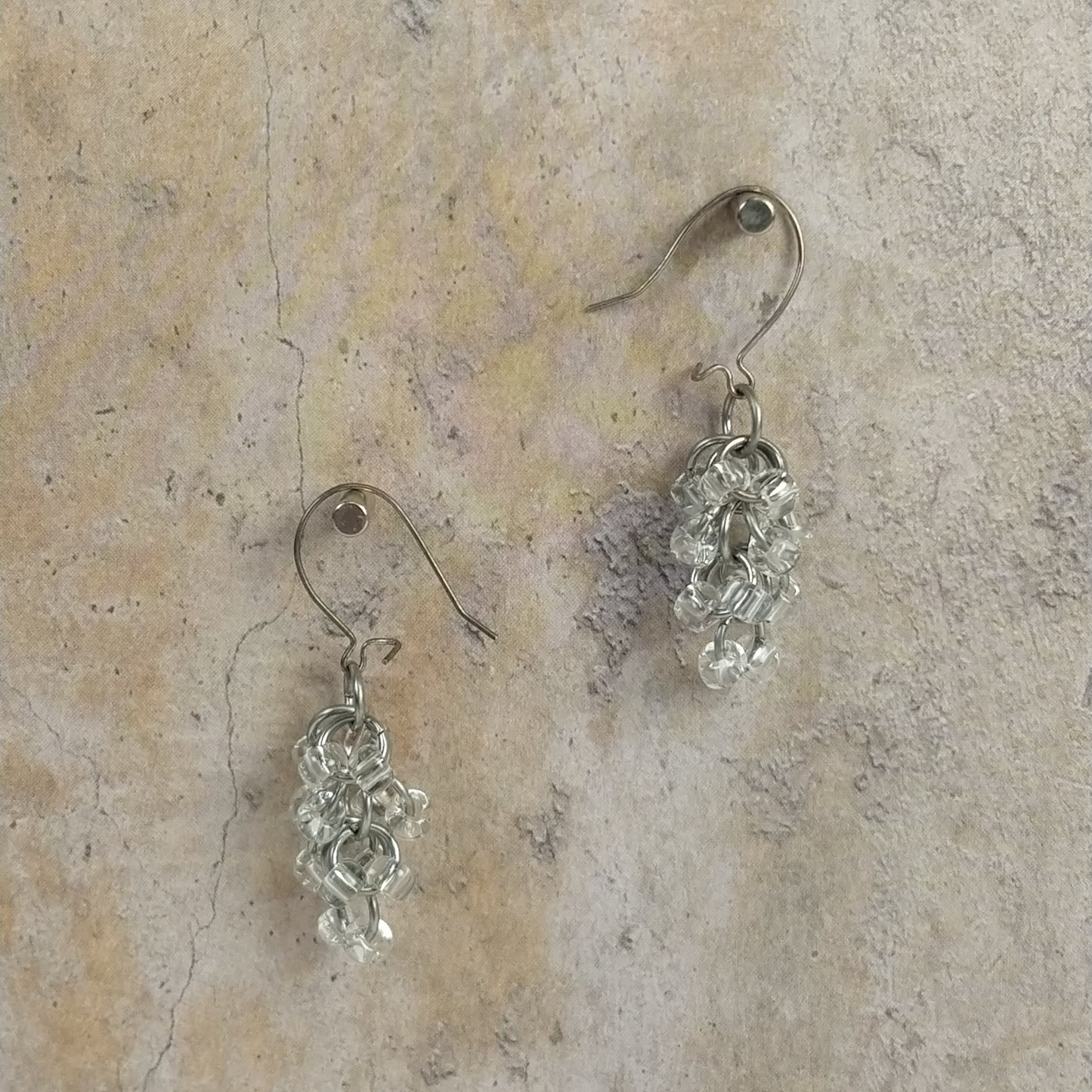 Crystal Cascade earrings