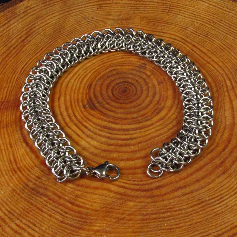 Bracelet - Interwoven 4 in 1 - Stainless steel