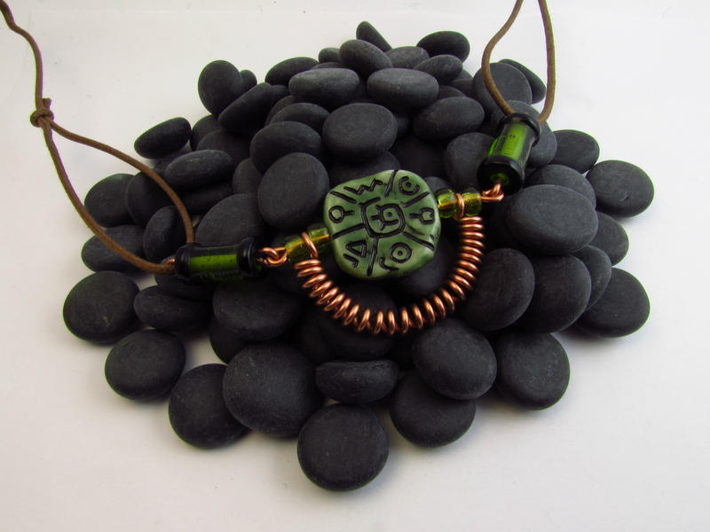 The Harnessed Tablet – necklace